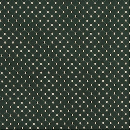 Designer Fabrics 54 in. Wide Green- Diamond Jacquard Woven Upholstery Fabric B646